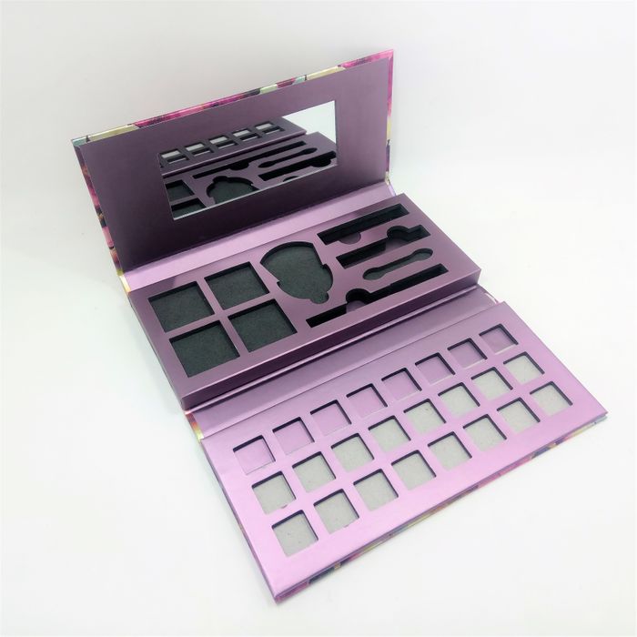 eye shadow box / Printing magnet gift box with foam insert